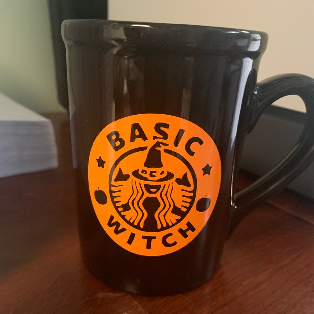 Basic witch halloween pumpkin spice latte mug - Picture 2 of 4
